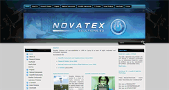 Desktop Screenshot of novatexsolutions.eu